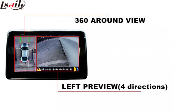Mazda-Camerainterface met 360 de Output van het Vogelweergeven HD 800X480 voor Parkerenveiligheid