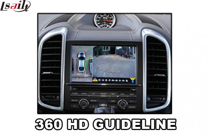 Porsche 360 RGB in het Parkeren van de Omgekeerde Interface van de Auto Achtercamera