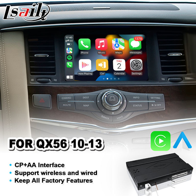 Lsailt AA Integratie Draadloze Carplay-interface voor Infiniti QX56 2010-2013