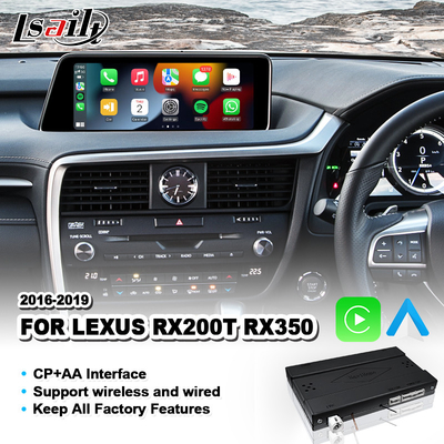 Autocarplay Interface van Lsailt de Draadloze Android voor Lexus RX350 RX200T RX 350 Muiscontrole 2016-2019