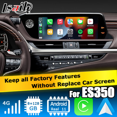 Lexus ES300h ES350 ES250 ES200 Android 11 video-interface carplay android auto 8+128GB
