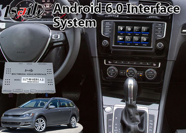 De Videointerface van Volkswagen voor VW-Seat Leon, Android 9,0 GPS-Navigatievakje met 32GB-ROM T7 cpu