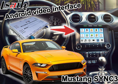 Mustangsynchronisatie 3 van de de navigatiedoos van Android GPS video de interface draadloze carplay van WIFI BT Google apps
