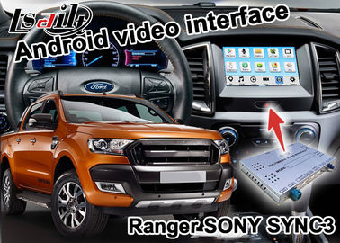 De navigatiedoos van Android GPS voor Ford Ranger meest everest sync3 met draadloze carplay androïde auto