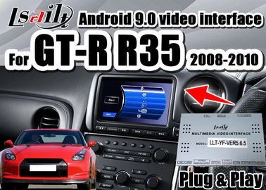 Van de de interfacesteun van Android de Auto carplay, omgekeerde camera's en androïde auto voor 2008-2010 GTR GT-r R35