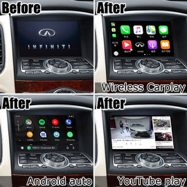 Interface van het Spel Draadloze Carplay van Android de Autoyoutube voor Infiniti QX50 EX35 2013-2017
