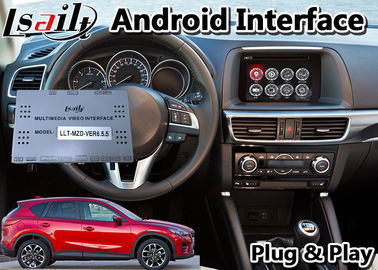 De Auto Videointerface van Lsailtandroid voor Mazda CX-5 ROM van de Navigatie Draadloze Carplay 32GB van With GPS van 2015-2017 Model