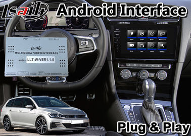 Android 9,0 de Navigatie van Autogps voor Volkswagen Golf Skoda, de Videointerface Van verschillende media