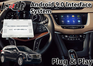 Android 9,0 GPS-Navigatie Videointerface voor Cadillac XT5/het RICHTSNOERsysteem van XTS/van SRX/van ATS/van CTS 2014-2020