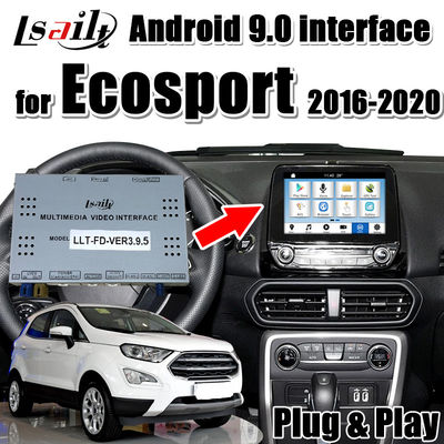 De interface van Android Ford Navigation voor Ecosport-de steun carplay, androïde auto van Kuga van de Fiestanadruk, index, netflix