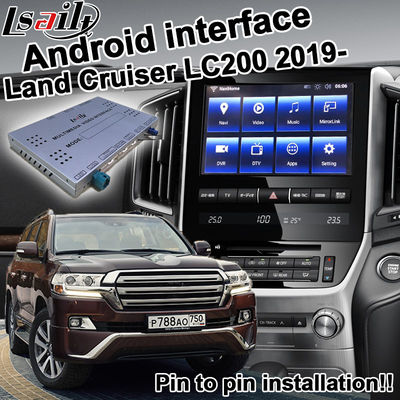 Auto carplay de Doostoyota land cruiser LC200 2019 van digitaal Android van de Auto Videointerface