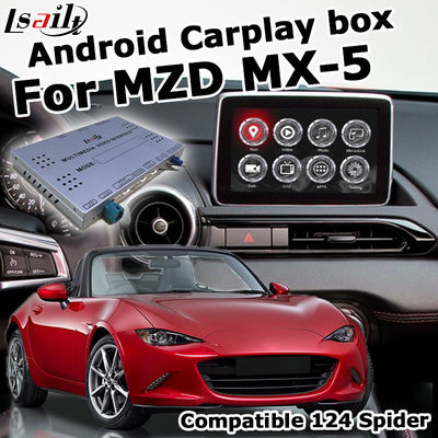 Mazda mx-5 MX5 FIAT 124 de auto carplay Doos van Android met Mazda-de controle videointerface van de oorsprongsknop