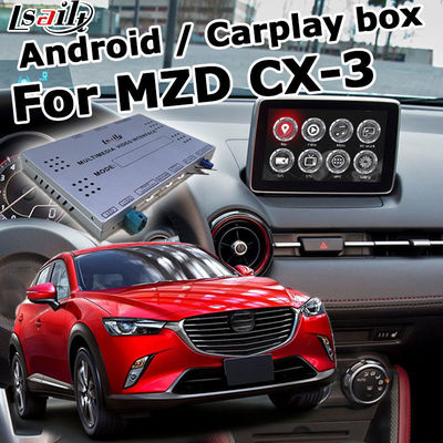 Mazda CX-3 CX3-van de Navigatie videointerface automazda de knopcontrole van Android google waze youtube