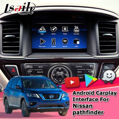 Androïde auto de Navigatiesysteem van Nissan Pathfinder Andorid Carplay, Online Navigatie Videospel