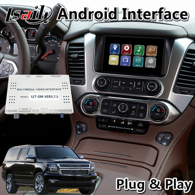 De Videointerface van Lsailtandroid voor Carplay Navi Multimedia GPS Navigatie de In de voorsteden van Chevrolet