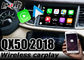 2018 Infiniti QX50 Draadloze Carplay Interface met Autoyoutube het Speldoos van Android