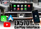 Carplay/de Autointerface van Android voor de steun van Lexus LX570 2013-2020 youtube, afstandsbediening door OEM muiscontrolemechanisme