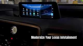 Lsailt Android-scherm voor Lexus RX NX IS RC GS ES