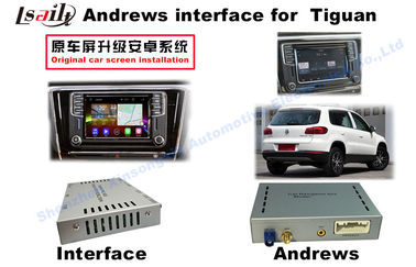 Interface Gray Car Navigation Box For 2014 - het Systeem van Volkswagen Tiguan Ect 3G Wifi Android