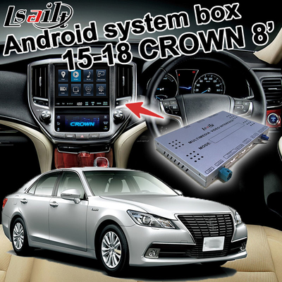 Toyota-de Kroon S210 AWS215 GWS214 de androïde multimedia draadloze carplay androïde autooplossing met FMradio omzetten voegt toe