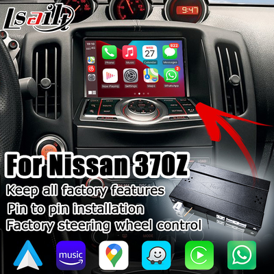 Lsailt Draadloze Carplay Android Auto Interface Voor Nissan 370z Fairlady Z IT08 08IT Omvat Japan Spec