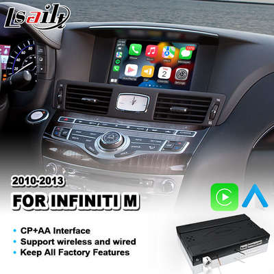 Lsailt CP + AA Carplay-interface voor Infiniti M M25 M30d M37 M56 M35 2010-2013