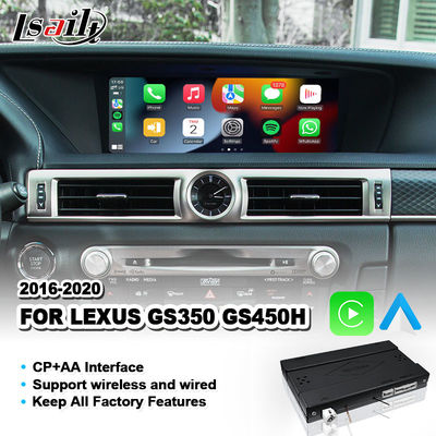 Lsailt Android Auto Carplay-interface voor Lexus GS350 GS200t GS300h GS450h AWD F Sport 2016-2020