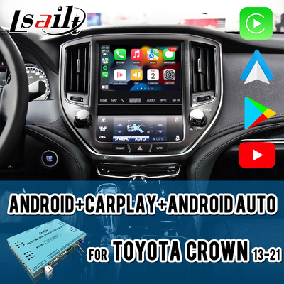 Lsailt CarPlay Android Multimedia Video Interface voor Toyota Crown, Geen schade installatie, met YouTube, NetFlix