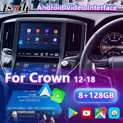 Lsailt Android Video Interface voor Toyota Crown S210 AWS210 GRS210 GWS214 Majesta Athlete 2012-2018