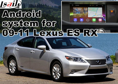 Lexus S RX NX IS de Navigatiesysteem van Autogps met het achter gegoten scherm Android 5,1 van TV van het meningstouche screen video
