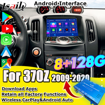 HDMI 8G Android Multimedia Interface met CarPlay, YouTube, Google Play, NetFlix Voor Nissan Patrol 370Z Quest, Android 13