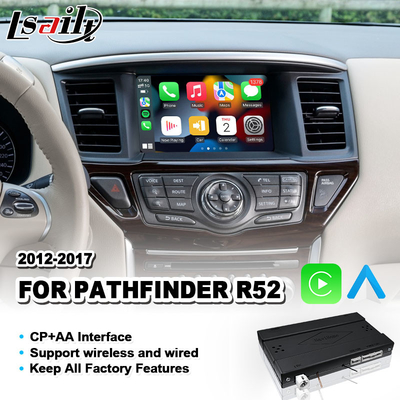 Lsailt Android Auto Wireless Carplay Interface Voor 2012-2017 Nissan Pathfinder R52