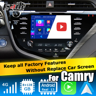 Touchscreen de Auto Videointerface Toyota Camry Bluetooth Wifi USB van Carplay Android
