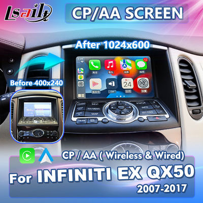 Lsailt Android Auto Carplay Screen voor 2007-2017 Infiniti EX25 EX35 EX37 EX30d EX QX50