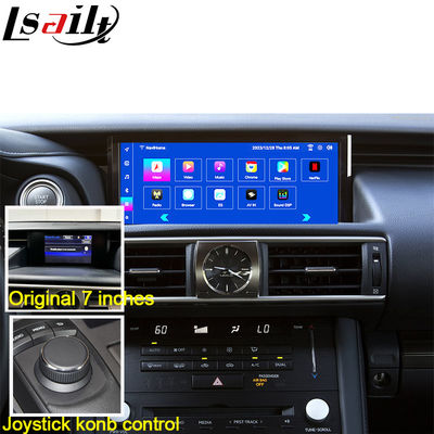 Android 13 Android Scherm 10,25 inch Multimedia Display voor Lexus IS200T IS300H 2015-2020 WIFI, HDMI, Bluetooth, Draadloze CarPlay