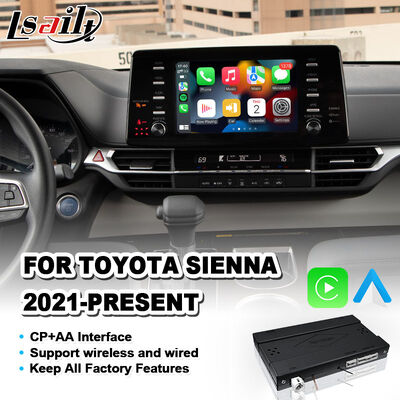 Lsailt Wireless Android Auto Carplay Interface voor 2021-Huidige Toyota Sienna LE XLE XSE