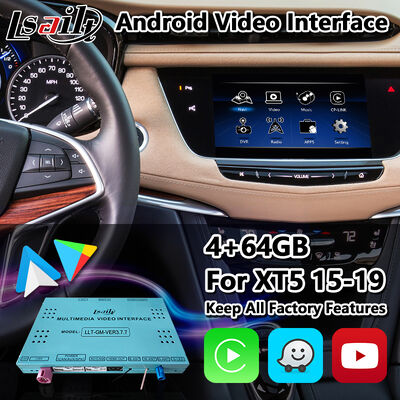 Lsailt Android Navigatie Carplay Video Interface voor 2016-2019 Cadillac XT5 Platinum CUE Systeem