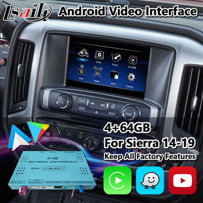 Lsailt Android Car Navigation Video Interface voor 2014-2019 GMC Sierra 1500 2500 3500 Intellilink Systeem