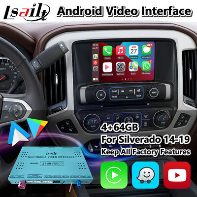 Chevrolet Silverado Android CarPlay Multimedia Interface Met Draadloze Android Auto