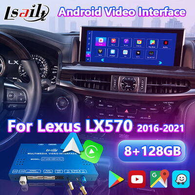 Lsailt Android Carplay Multimedia Video Interface voor 2016-2021 Lexus LX 570 LX450d LX570