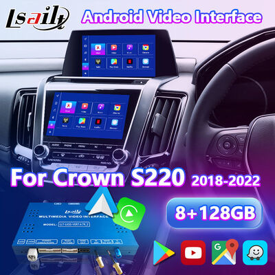 Lsailt Android Multimedia Video Interface voor Toyota Crown S220 2018-2022 met Carplay