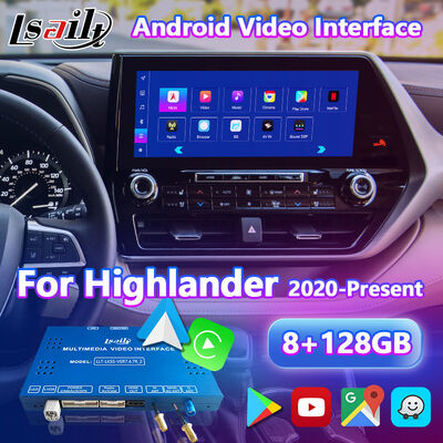 Lsailt Android Car Navigation Multimedia Video Interface voor 2020 en heden Toyota Highlander