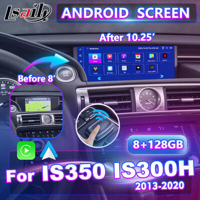 Lsailt Android Carplay Multimedia Scherm voor 2013-2020 Lexus IS 250 IS200T IS300 IS350 IS300h IS250