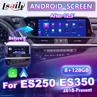 Lsailt Android Carplay Multimedia Interface Screen voor 2018-2021 Lexus ES 250 ES300h ES350 ES250