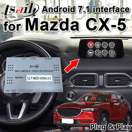 Gebruiksklaar Android 7,1 auto videointerface voor Mazda CX-5 het spel van de steunyoutube van 2014-2019, androïde navigatie…