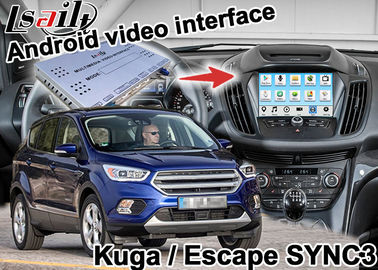 Android-de Videointerface van de Navigatiedoos voor Kuga-Vluchtsynchronisatie 3 met draadloze carplay androiaauto