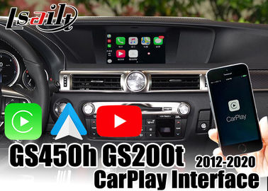 Van de de Cameraauto van de CarPlayinterface de Achter van de de Navigatiedoos Videoinput voor Lexus GS450h GS200t 2013-2020