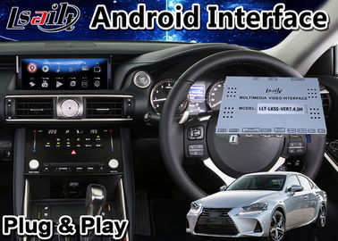 Lexus Video Interface voor IS350-Muiscontrole 2017-2020 Kleine LVDS, Android 9,0 de Navigatiedoos van Autogps voor IS 350