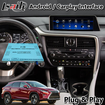 De Interface van PX6 4GB Android Carplay voor Lexus RX350/RX450H-de Auto van de Muiscontrole HDMI Android