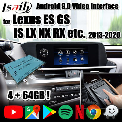 4GB CarPlay/Android-de Multimedia zetten voor Lexus om met YouTube, NetFlix, CT RC LS van Waze NX LX GX RX LC